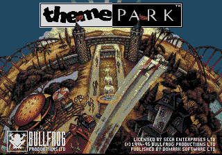 Theme Park title screen