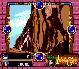 Time Gal gameplay screenshot