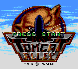 Tomcat Alley title screen