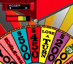 Wheel of Fortune gameplay screenshot