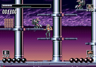 Wolfchild gameplay screenshot