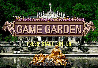 Wondermega Collection title screen