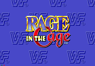 WWF Rage in the Cage title screen