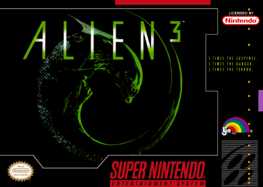 Alien 3 box art