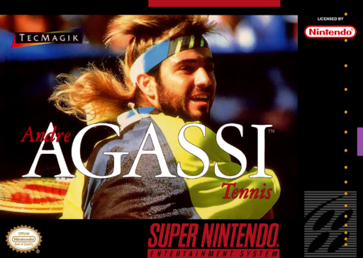 Andre Agassi Tennis box art