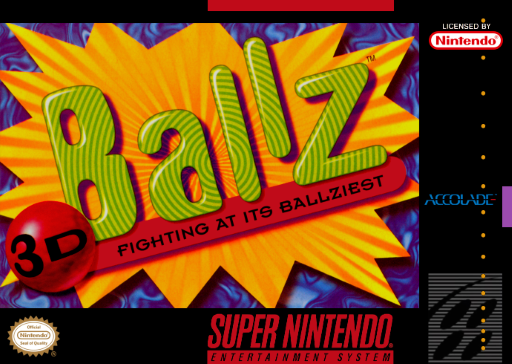 Ballz 3D box art