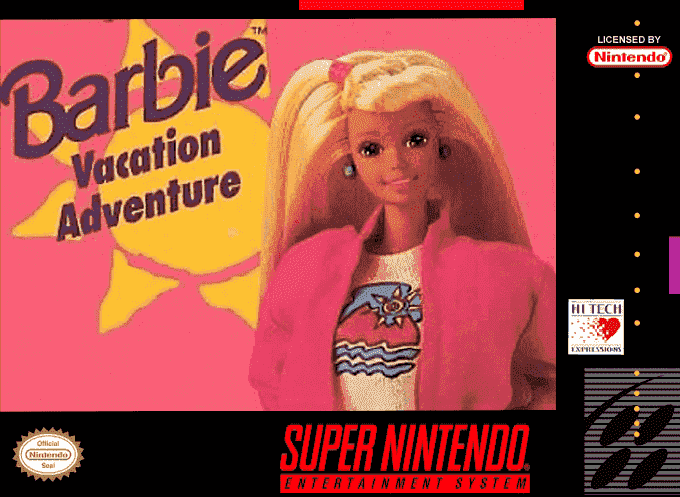 Barbie: Vacation Adventure box art