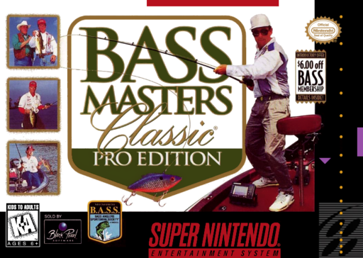 Bass Masters Classic: Pro Edition box art