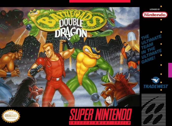 Battletoads & Double Dragon: The Ultimate Team box art