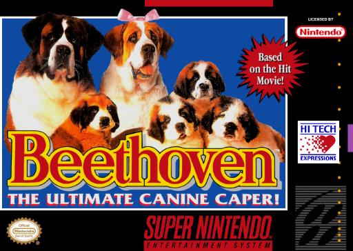 Beethoven: The Ultimate Canine Caper! box art