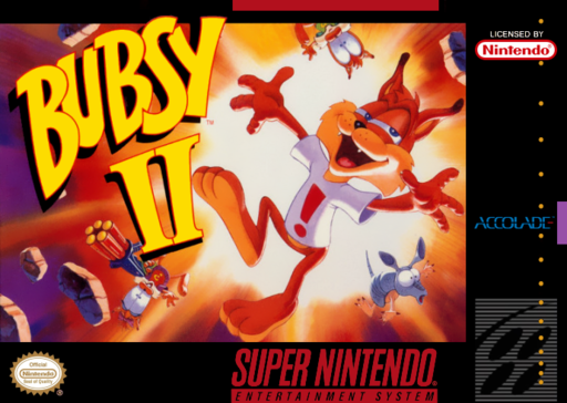 Bubsy II box art