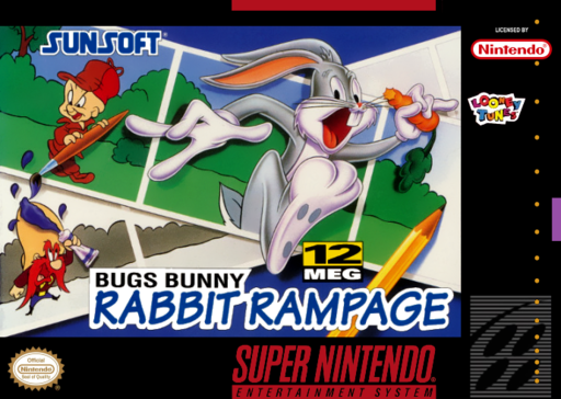 Bugs Bunny Rabbit Rampage box art