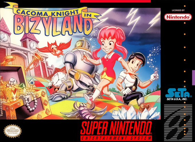 Cacoma Knight in Bizyland box art