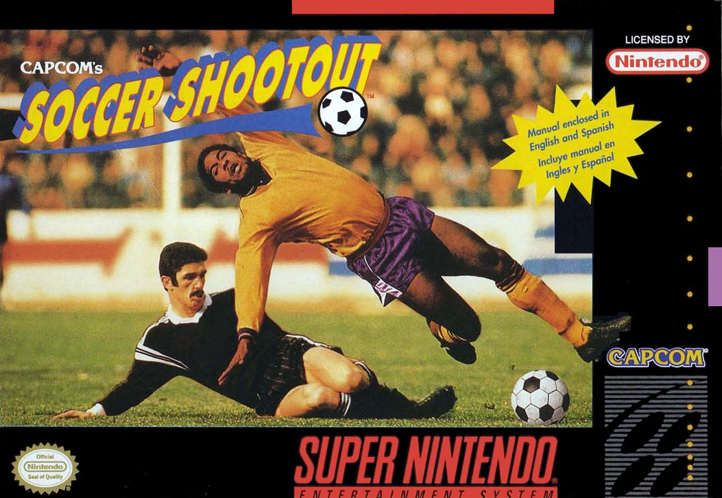 Capcom's Soccer Shootout box art