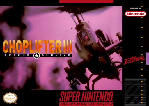Choplifter III box art