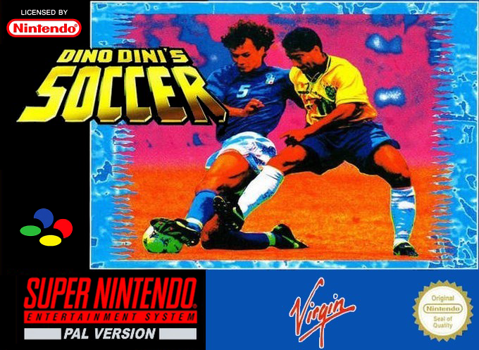 Dino Dini's Soccer box art