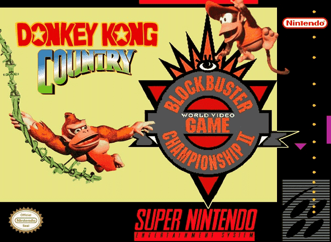 Donkey Kong Country: Competition Cartridge box art