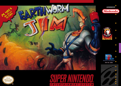 Earthworm Jim box art