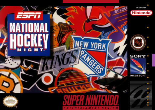 ESPN National Hockey Night box art