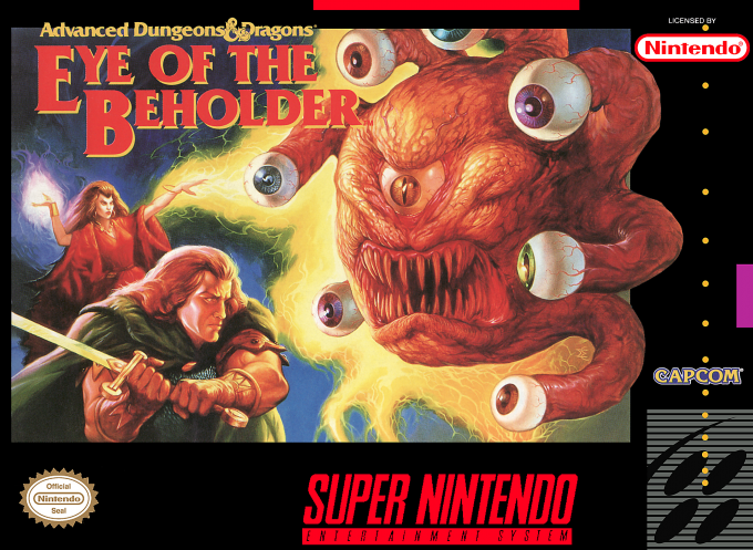 Eye of the Beholder box art