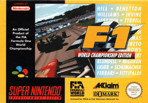 F1: World Championship Edition box art