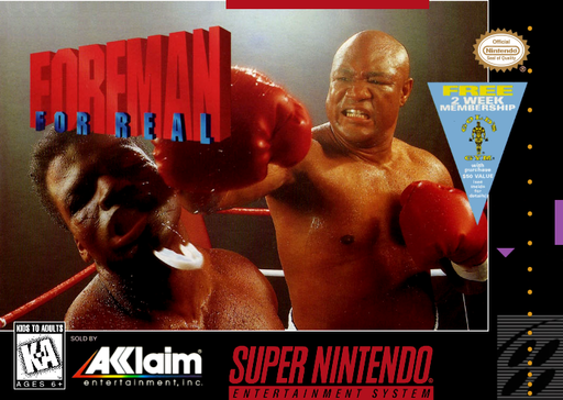 Foreman for Real box art