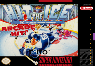 Hit the Ice box art