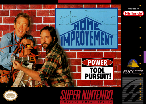 Home Improvement: Power Tool Pursuit! box art