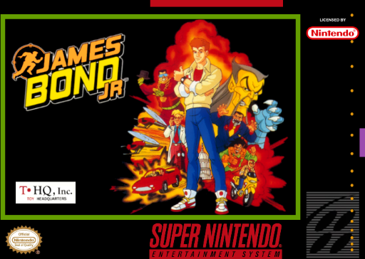 James Bond Jr. box art