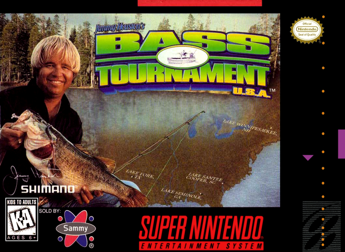 Jimmy Houston's Bass Tournament U.S.A. box art