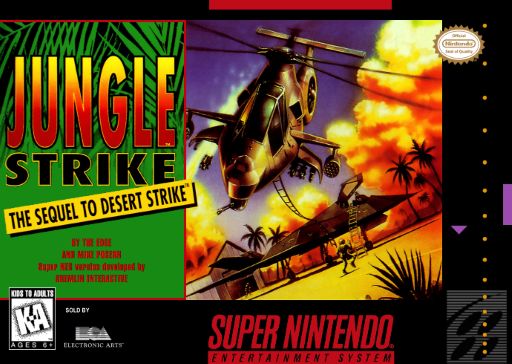 Jungle Strike box art