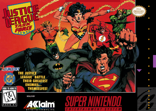Justice League Task Force box art