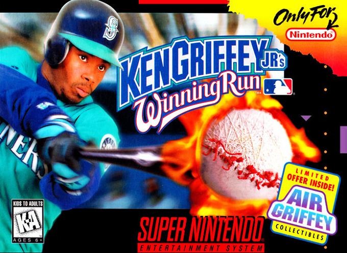 Ken Griffey Jr.'s Winning Run box art