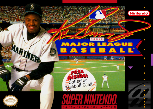 Ken Griffey Jr. Presents Major League Baseball box art