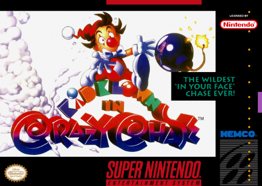 Kid Klown in Crazy Chase box art