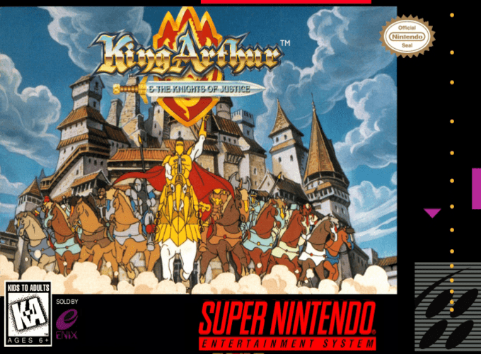 King Arthur & the Knights of Justice box art