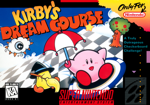 Kirby's Dream Course box art