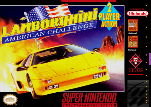 Lamborghini: American Challenge box art
