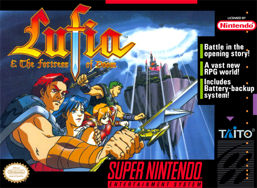 Lufia & the Fortress of Doom box art