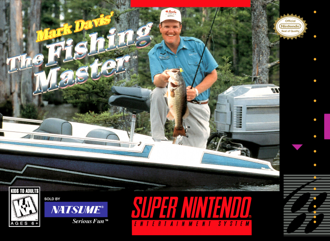 Mark Davis': The Fishing Master box art