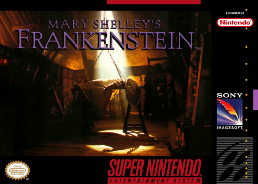 Mary Shelley's Frankenstein box art