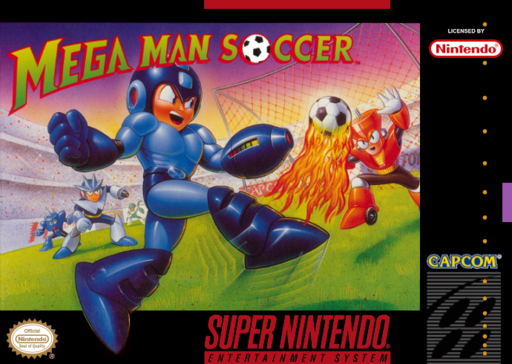 Mega Man Soccer box art