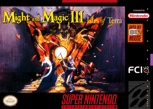 Might and Magic III: Isles of Terra box art