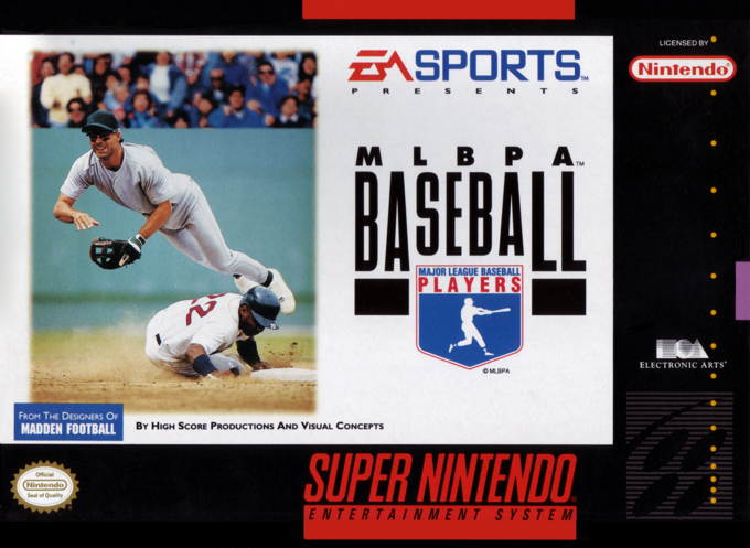 MLBPA Baseball box art