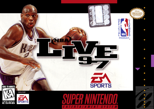 NBA Live 97 box art