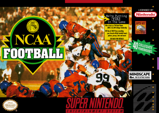 NCAA Football box art