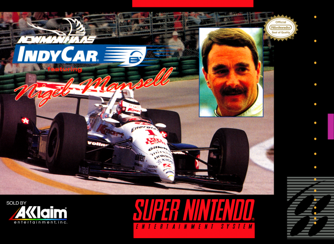 Newman/Haas IndyCar featuring Nigel Mansell box art