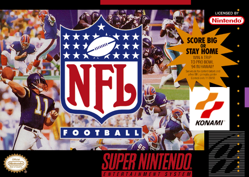 NFL Football box art