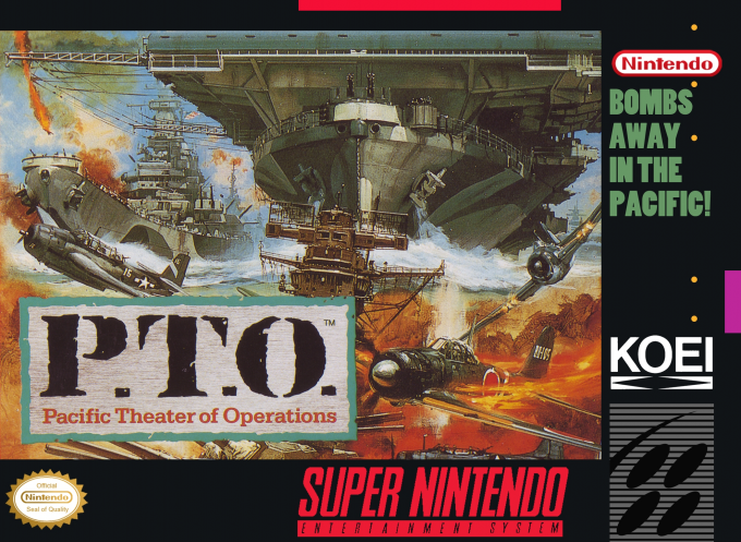 P.T.O.: Pacific Theater of Operations box art