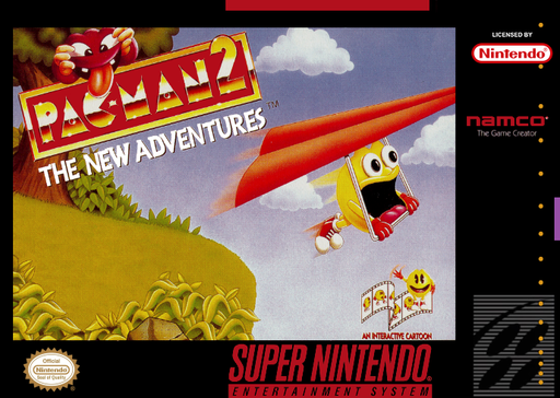 Pac-Man 2: The New Adventures box art